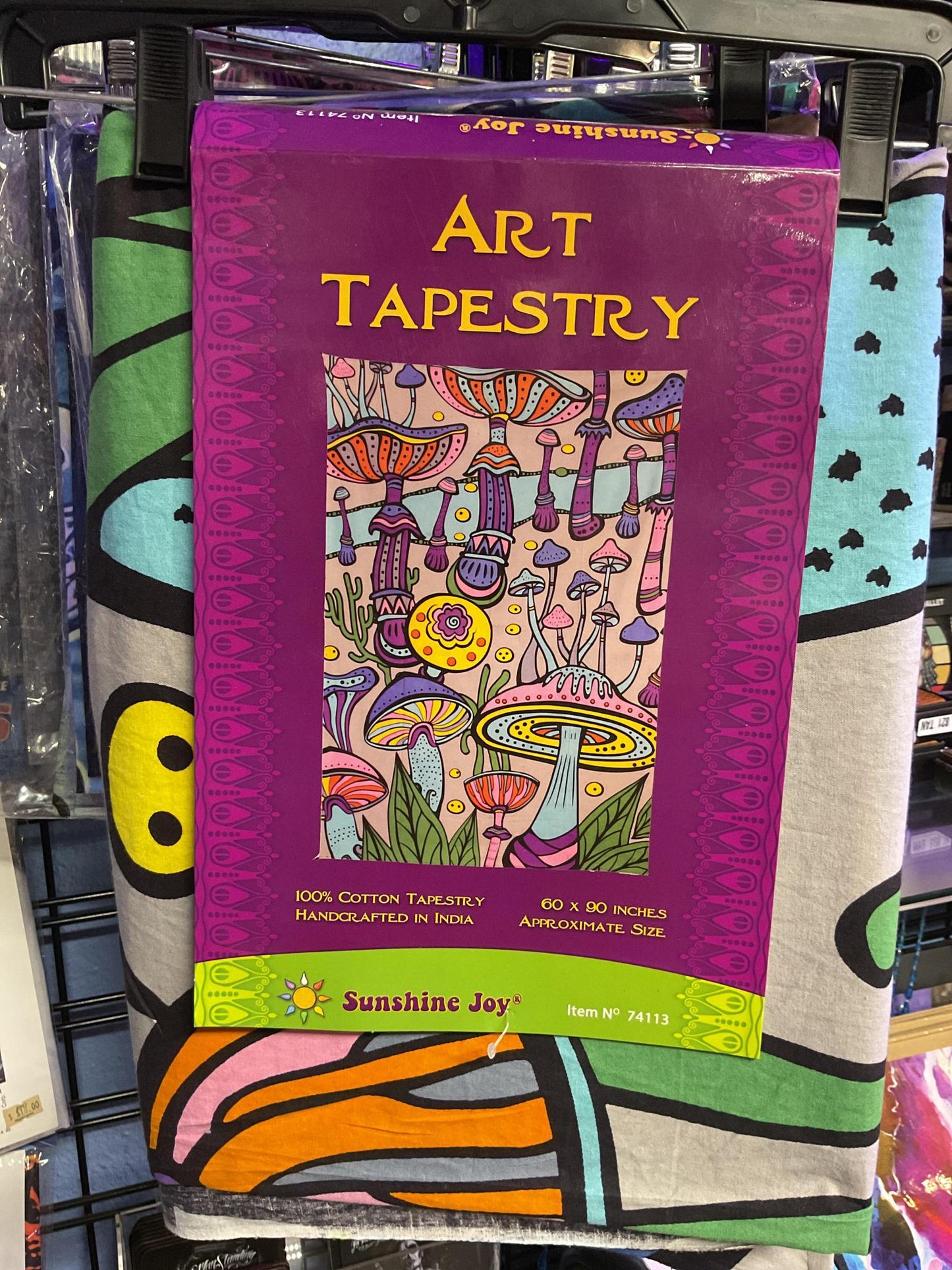 Mushroom Land Tapestry