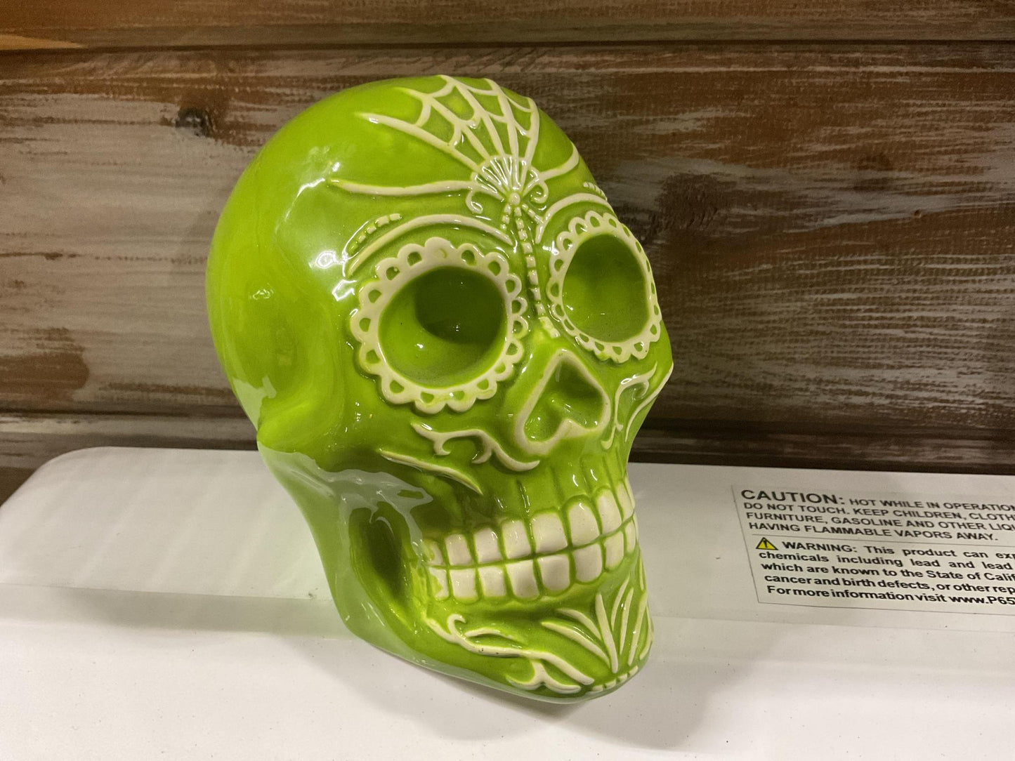 Ceramic skull