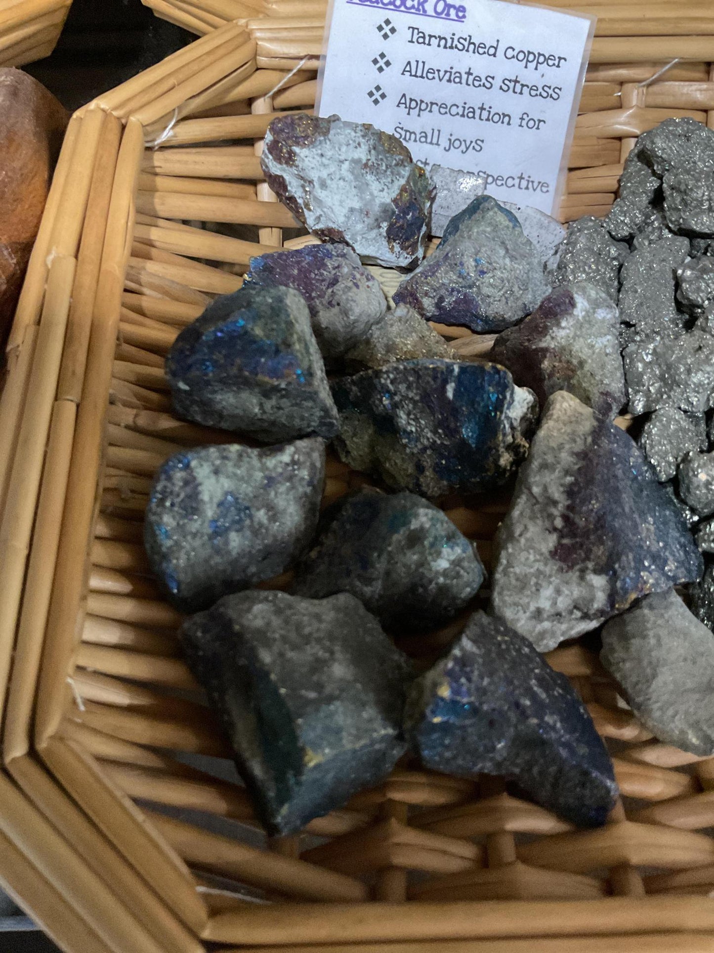 Rough Peacock Ore