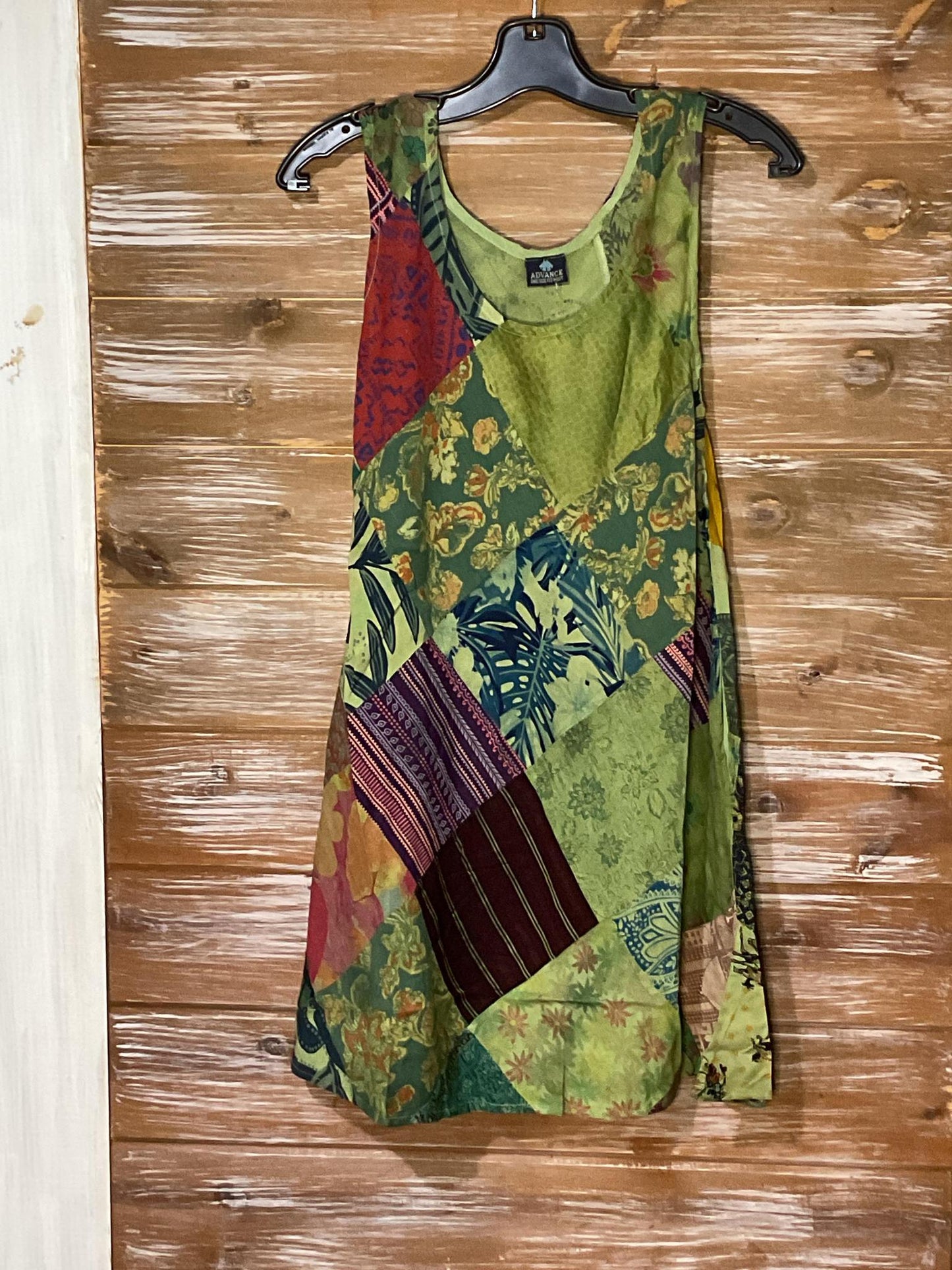 Bohemiam Patchwork Umbrella Dress