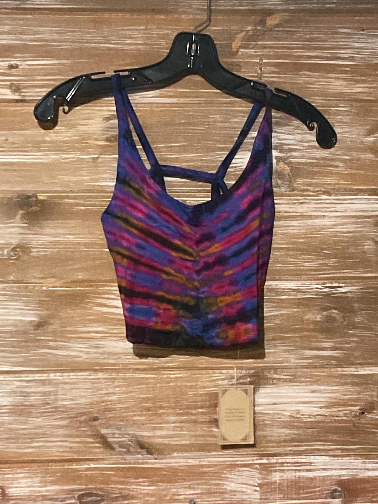 Cage Back Crop Tops