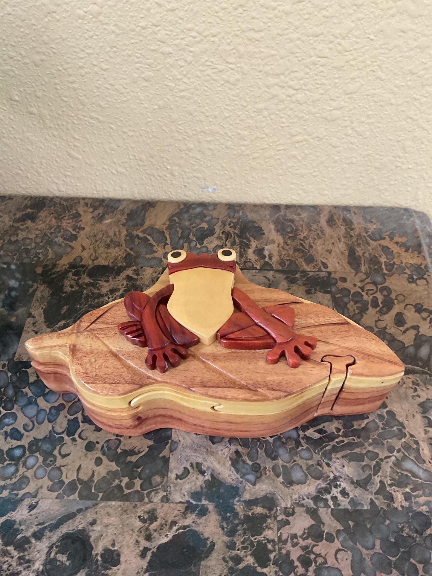 Intarsia Puzzle Boxes