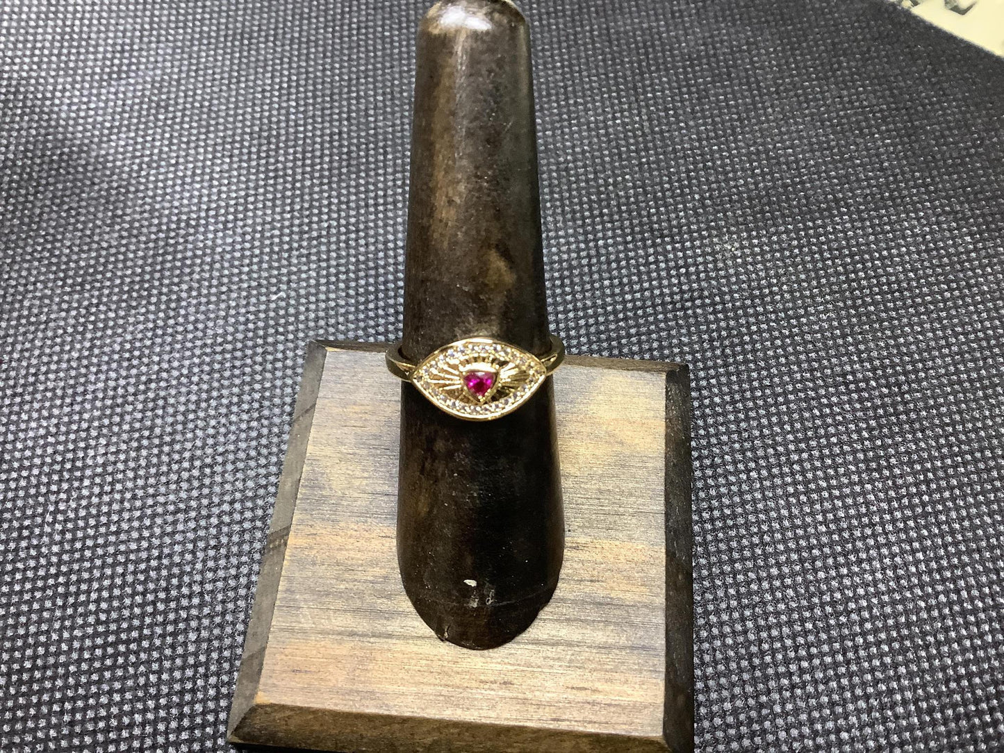 Evil Eye Ring (Gold)