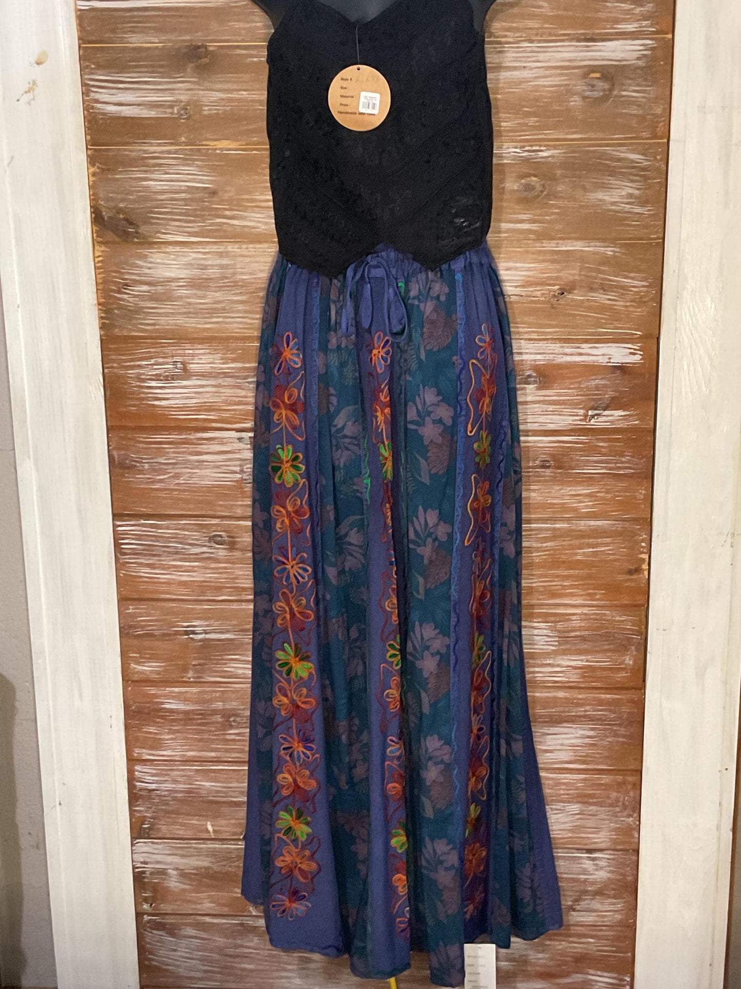 Long Floral Skirt