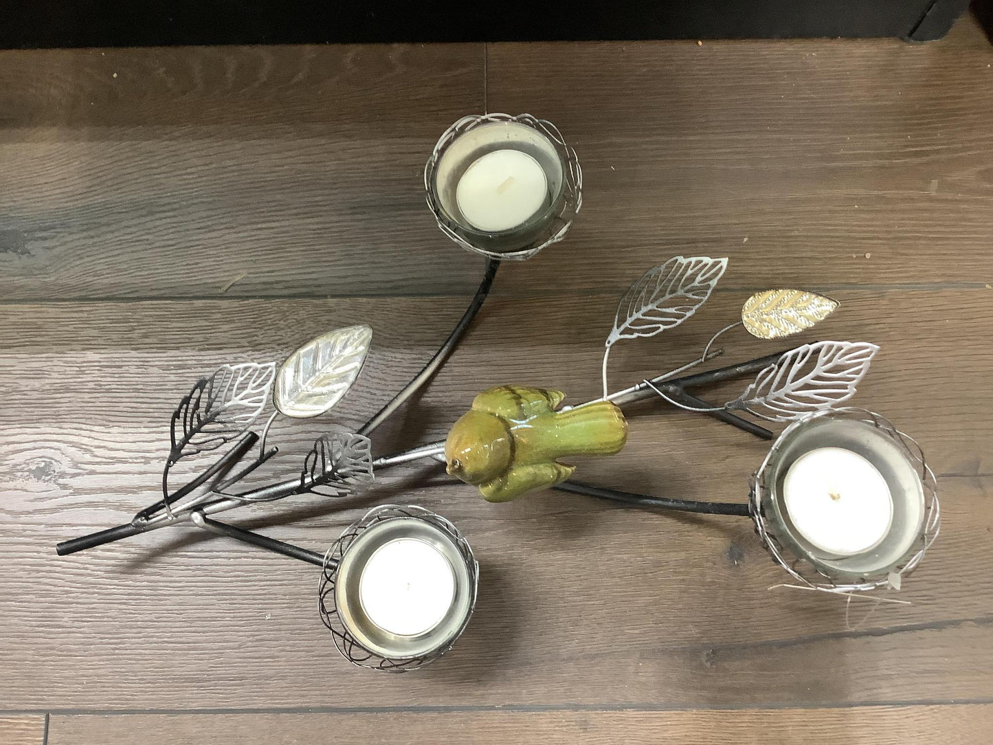 Birds Nest 3 Tea Light Candle Holder