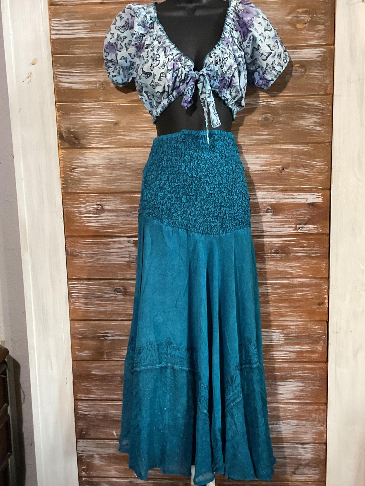 Scrunched top Summer Dress/Skirt
