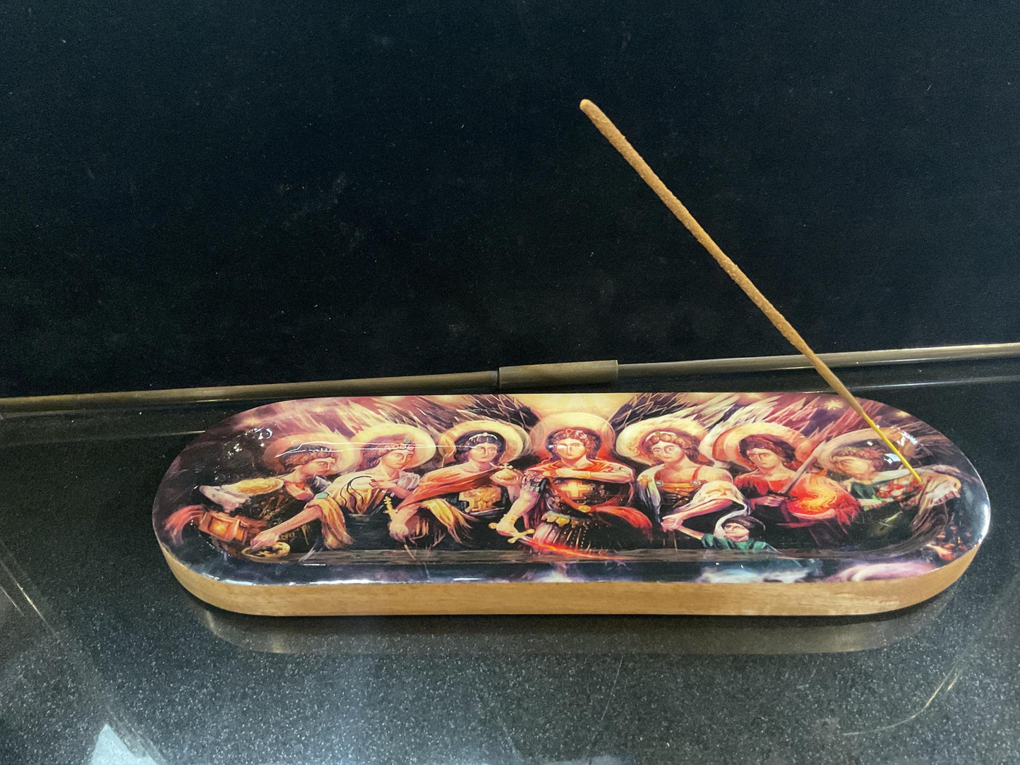 Wooden Trough Ash Catcher