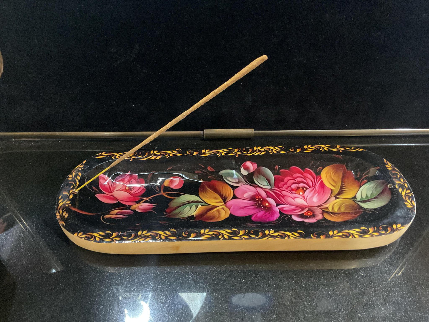 Wooden Trough Ash Catcher