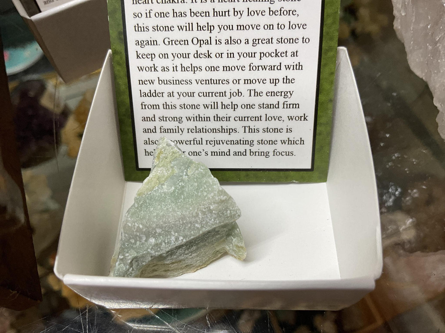 Rough Green Opal