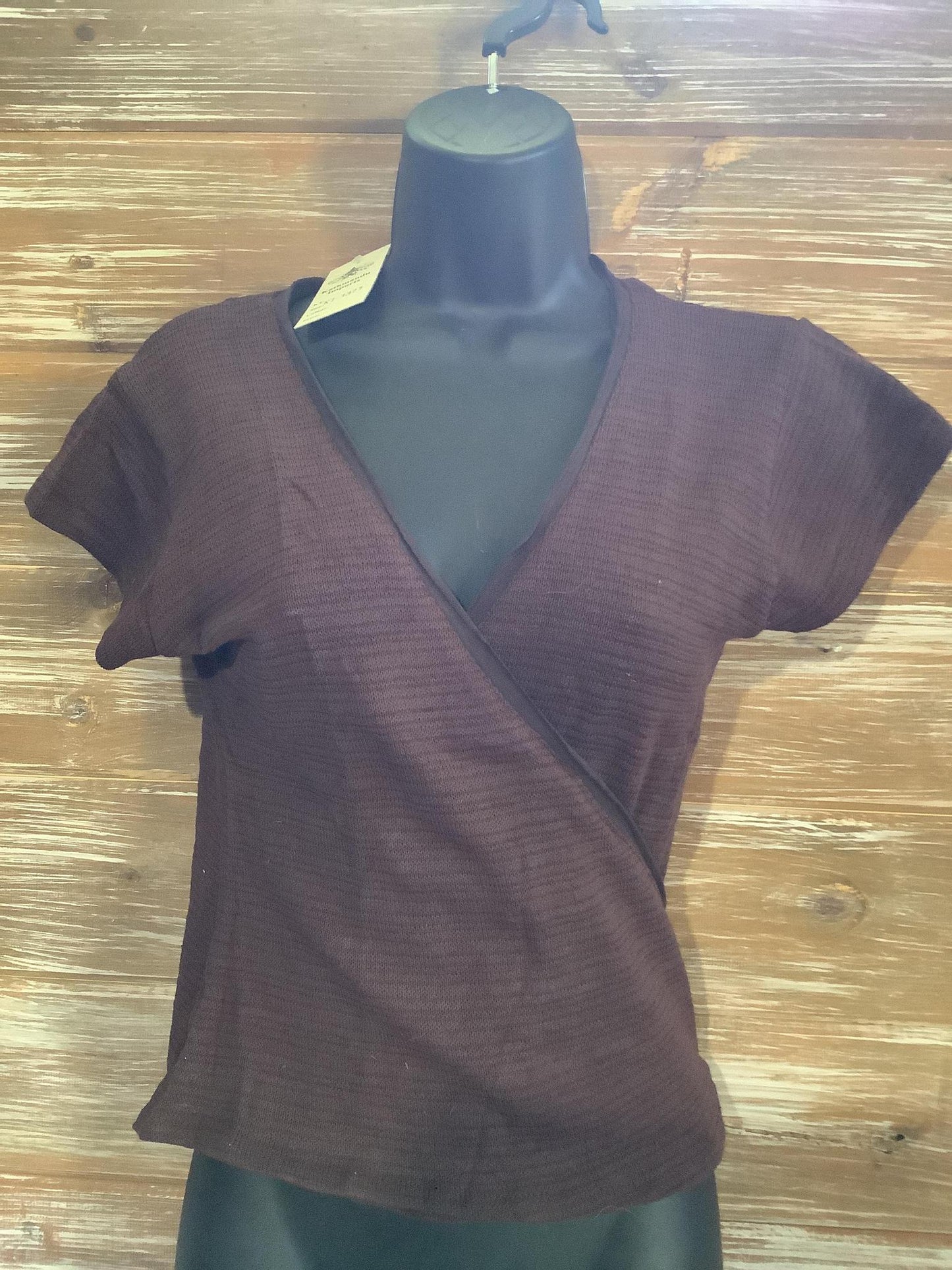 Knitted Wrap Around Top