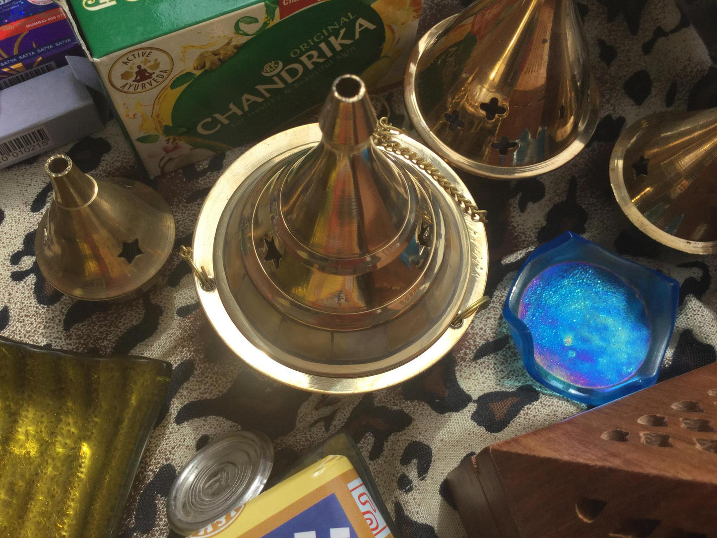 Hanging Brass Censer Burners