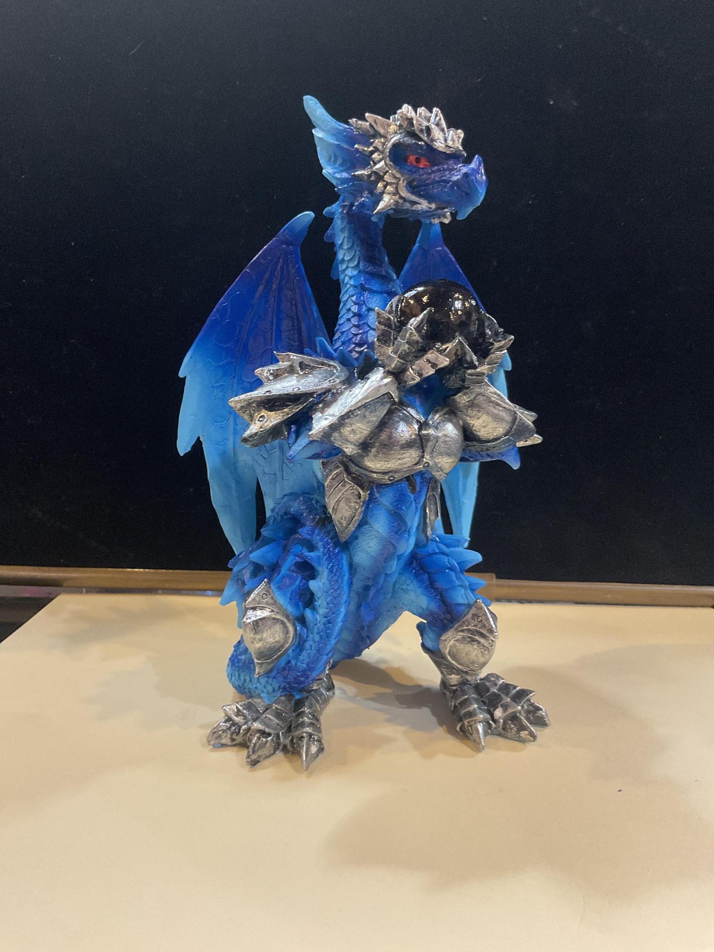 Blue Armored Dragon