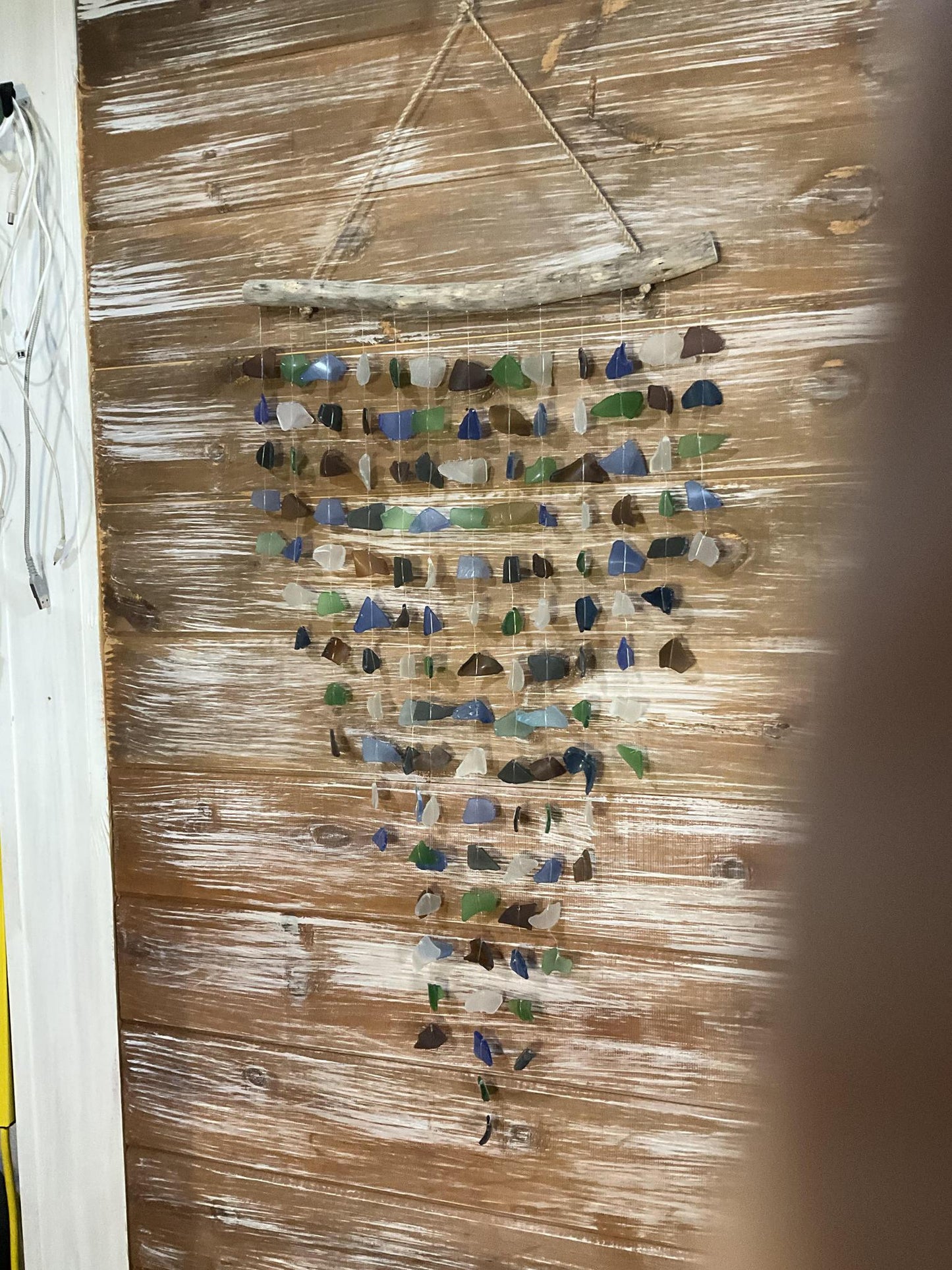 Multi-colored Glass Mobile