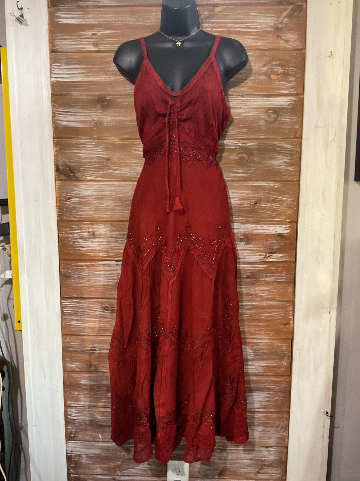 Long Stonewashed with shirring in front