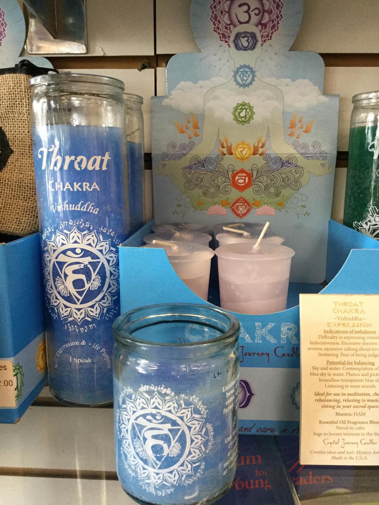 Chakra Votive Candles