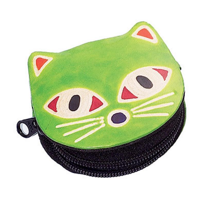 Cat Zippered Coin Purse