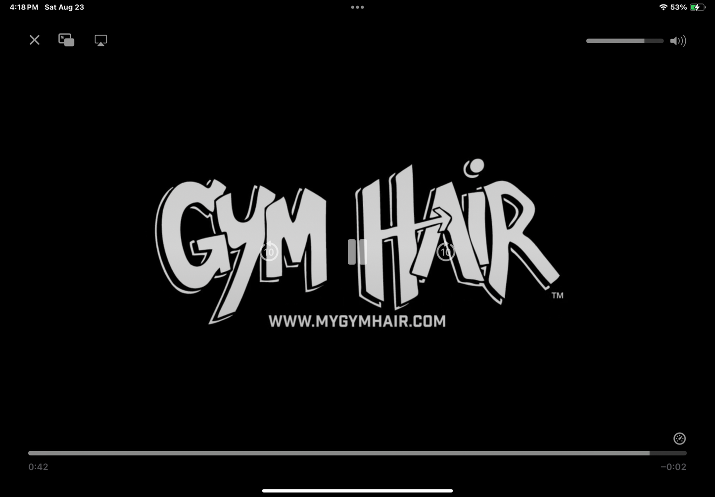 Gym Hair Spray 1oz