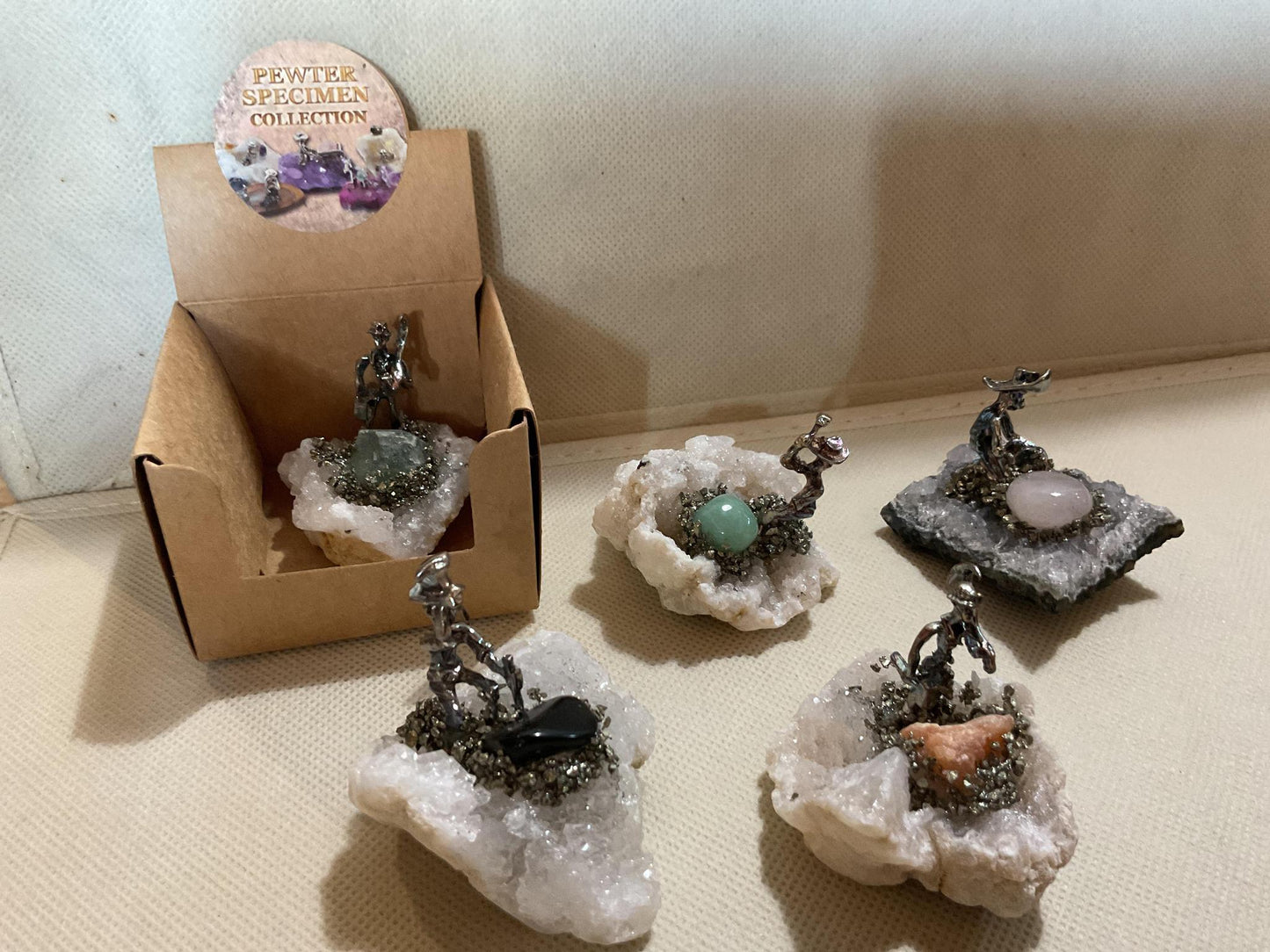 Pewter Specimen Collection