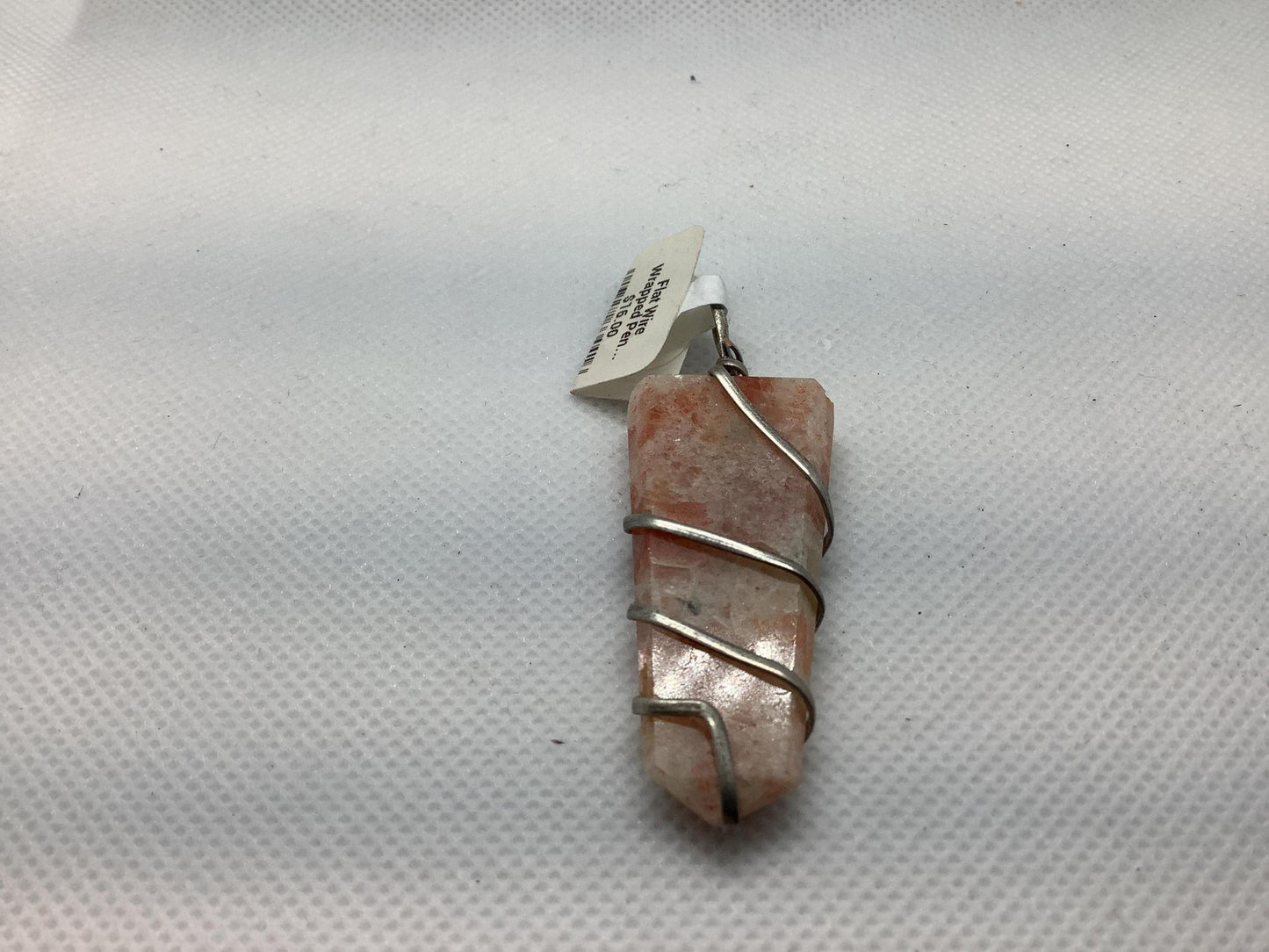 Flat Wire Wrapped Pendant