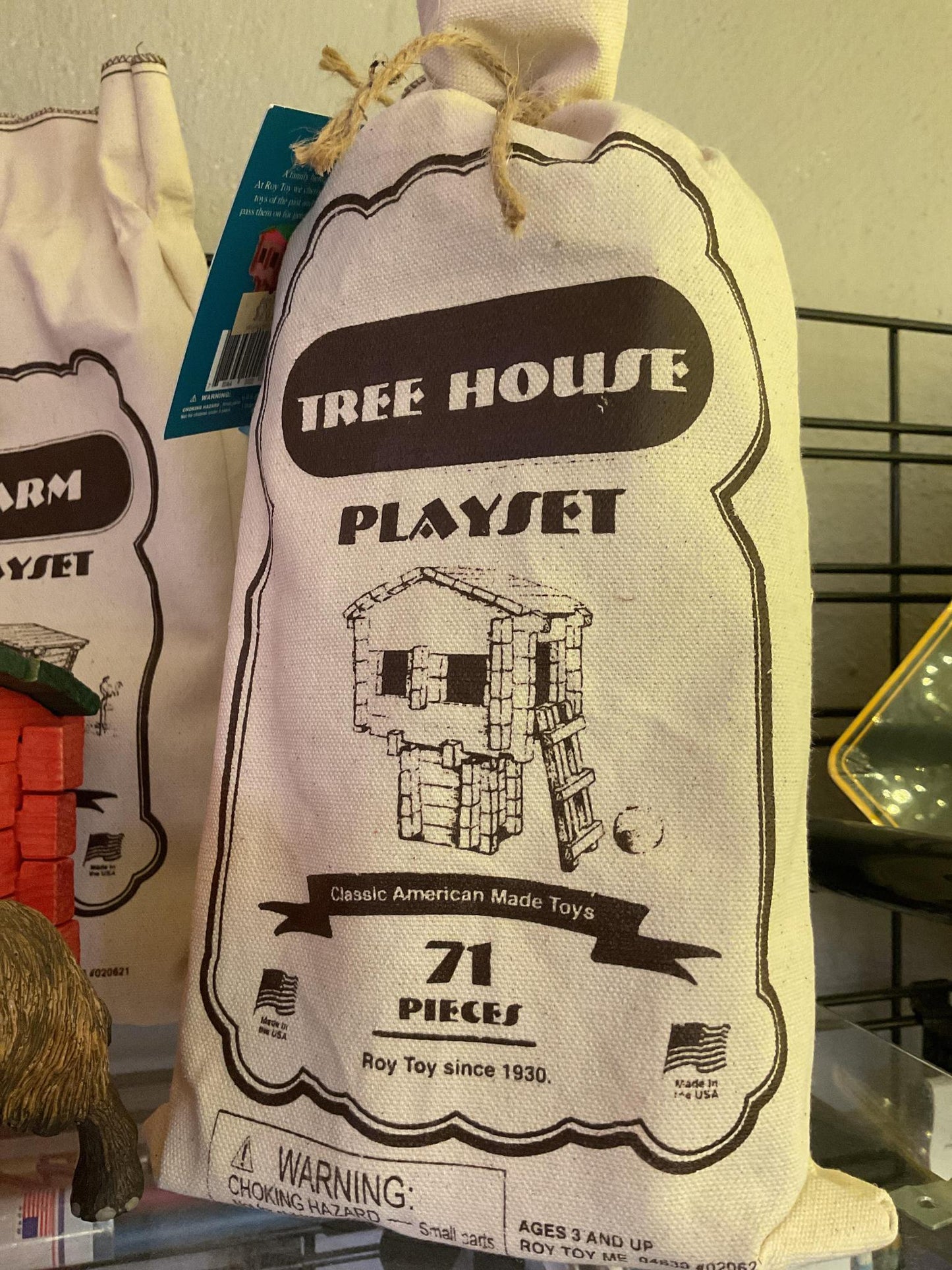 Roy Toy Log Building Set