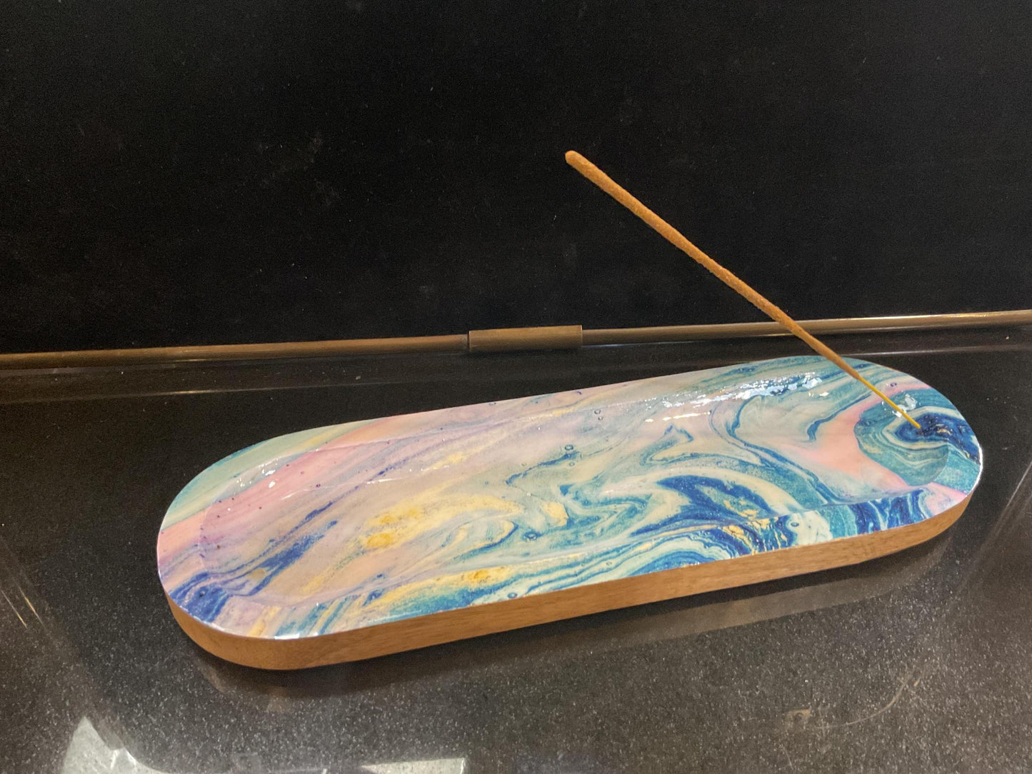 Wooden Trough Ash Catcher