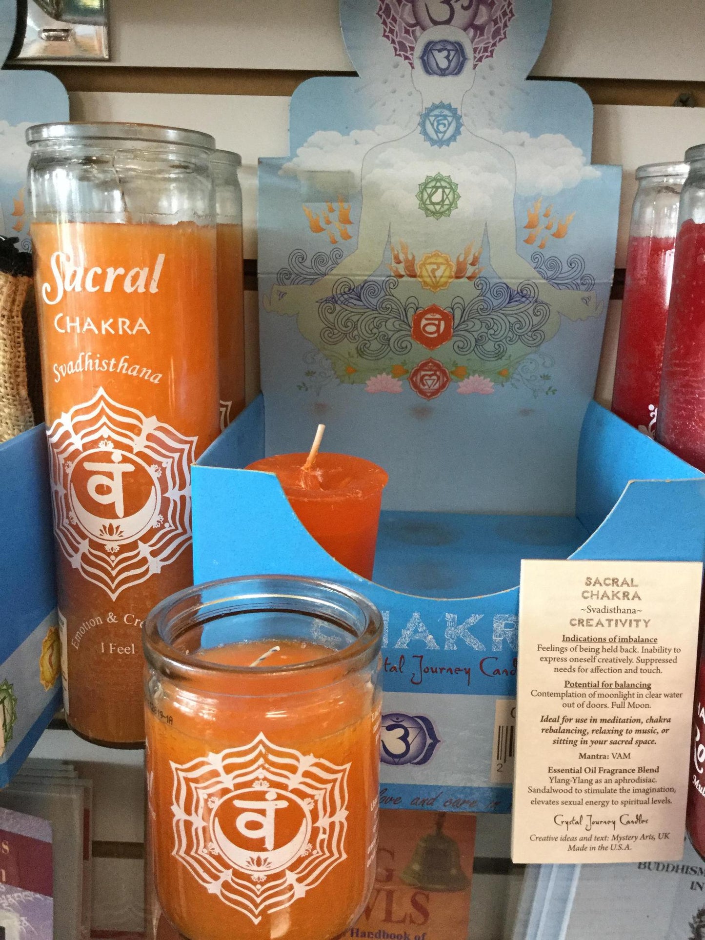 Chakra Votive Candles
