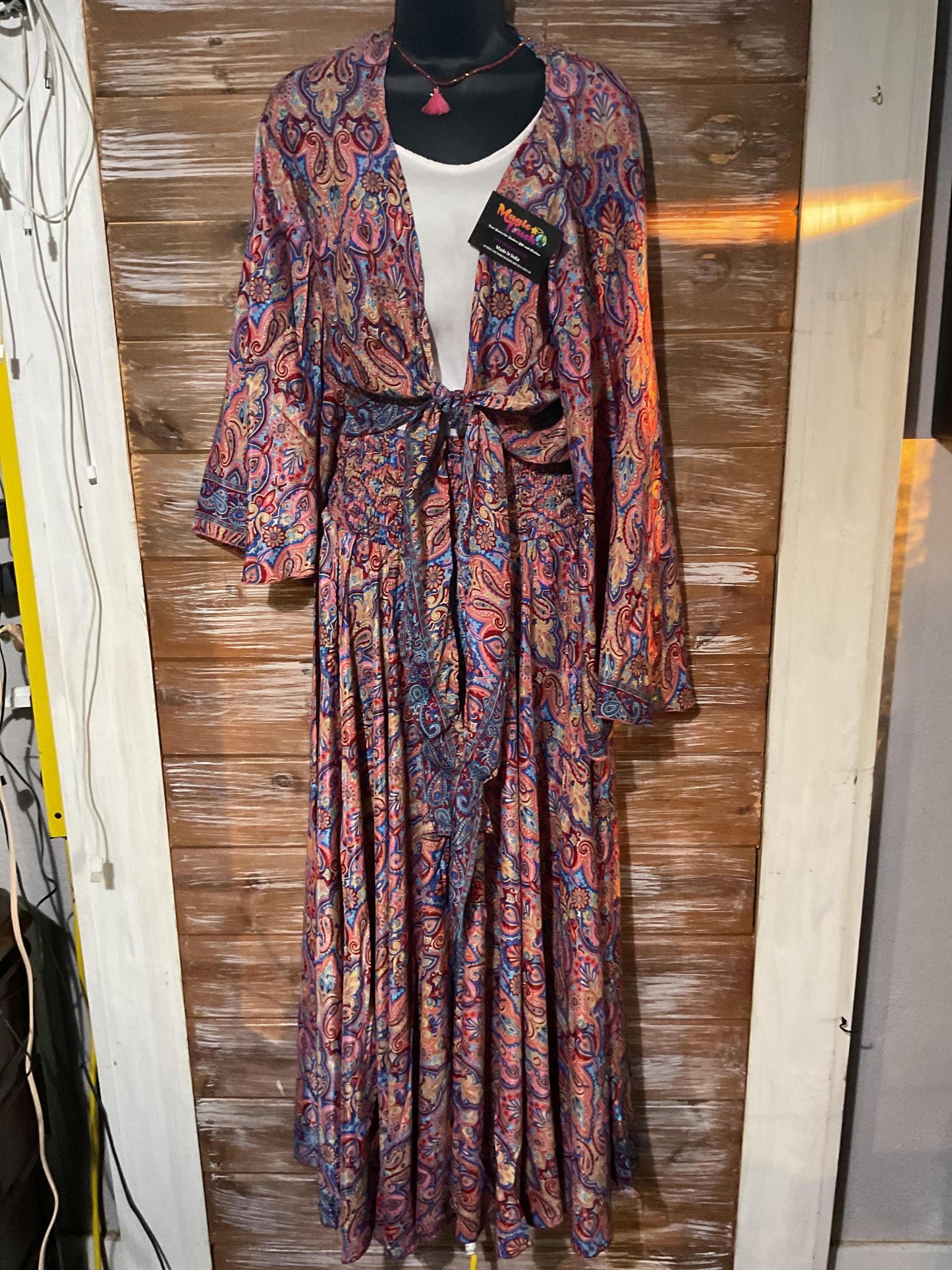 Set Silk Top and Pants