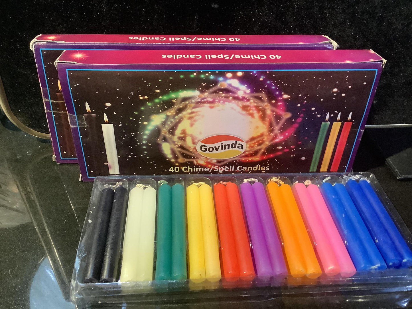 40 pc Multicolor Spell Candle