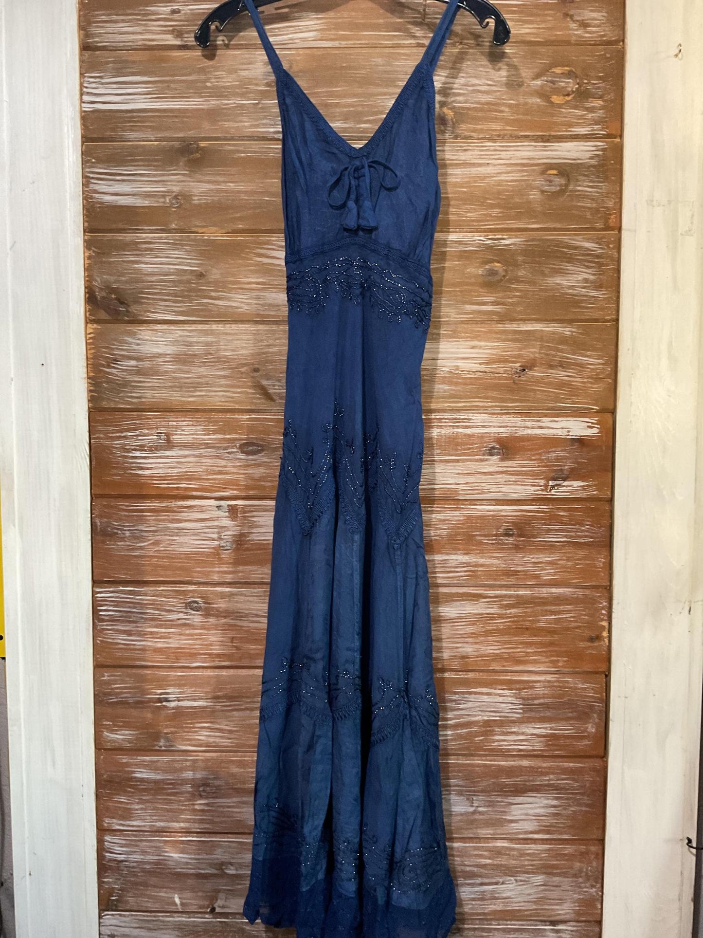 Long Stonewashed with shirring in front