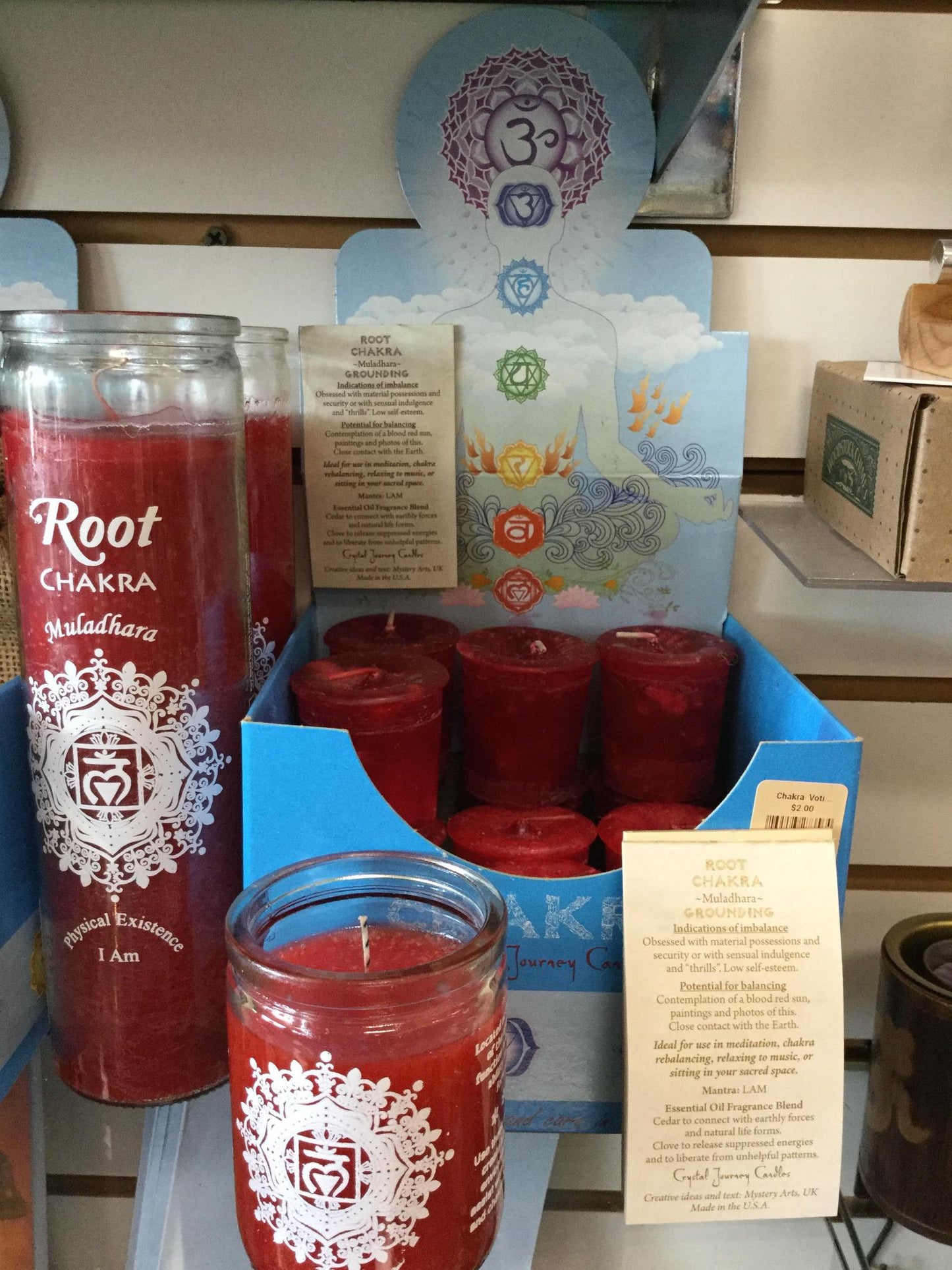 Chakra Votive Candles