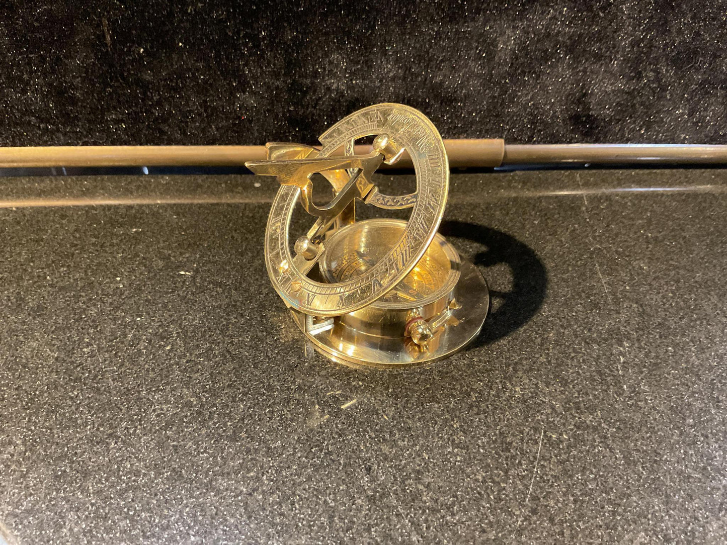 Brass Sundial in Box
