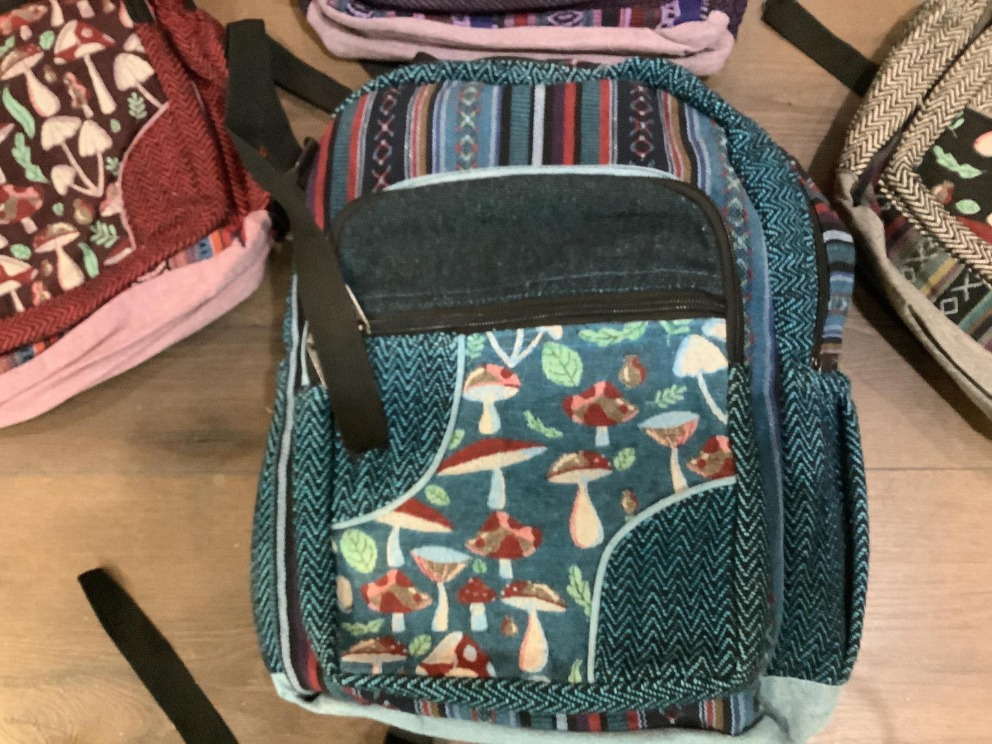 Cotton Mushroom Backpack