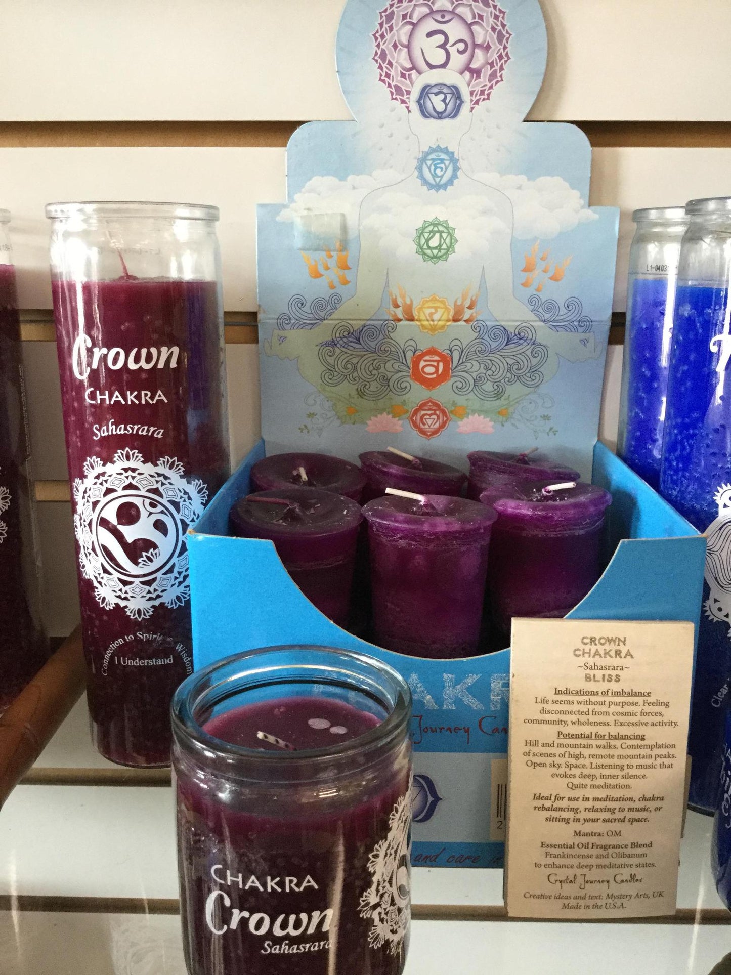 Chakra Votive Candles