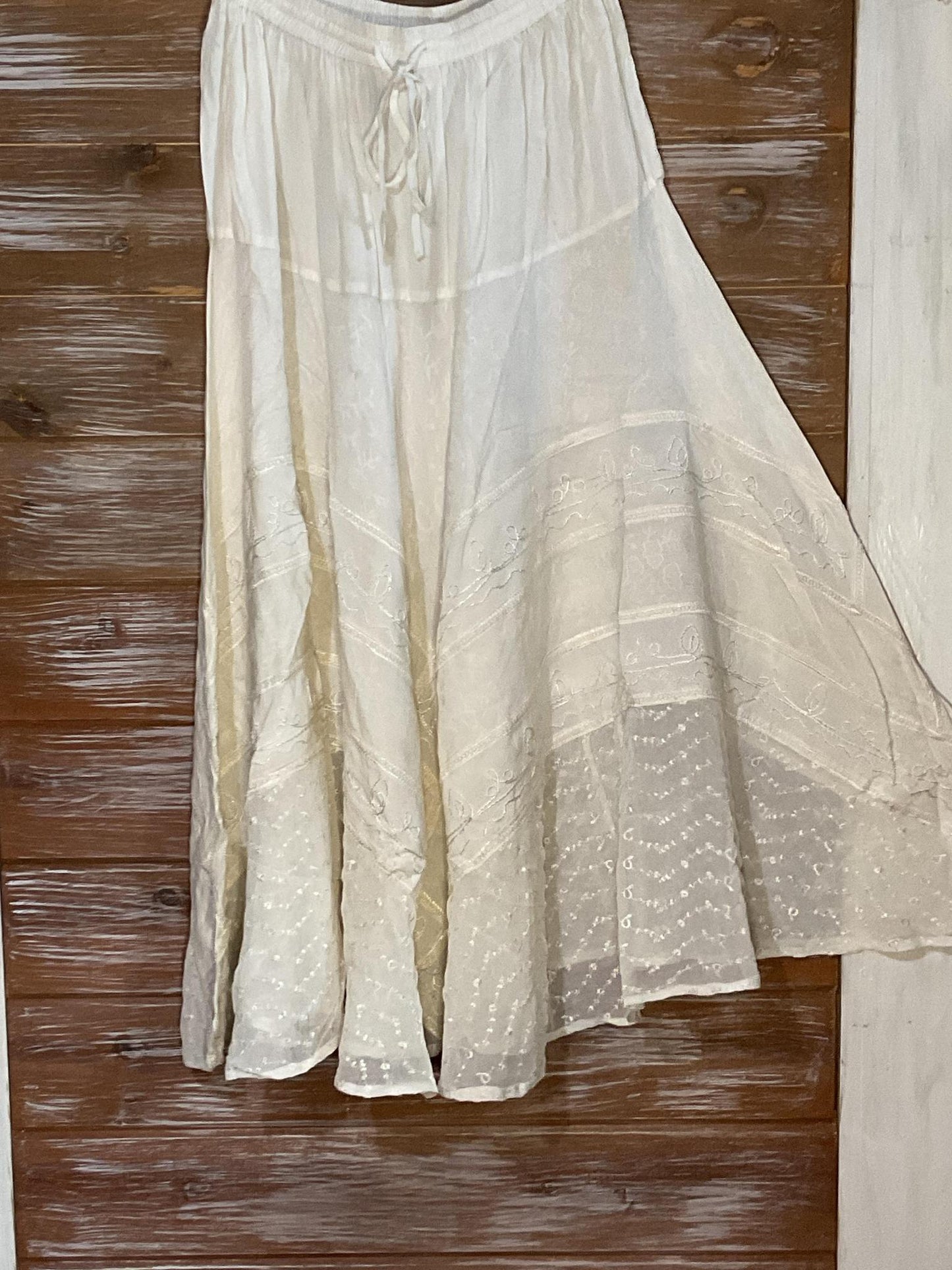 Long Romantic Renaissance Skirt (One Size See Colors)