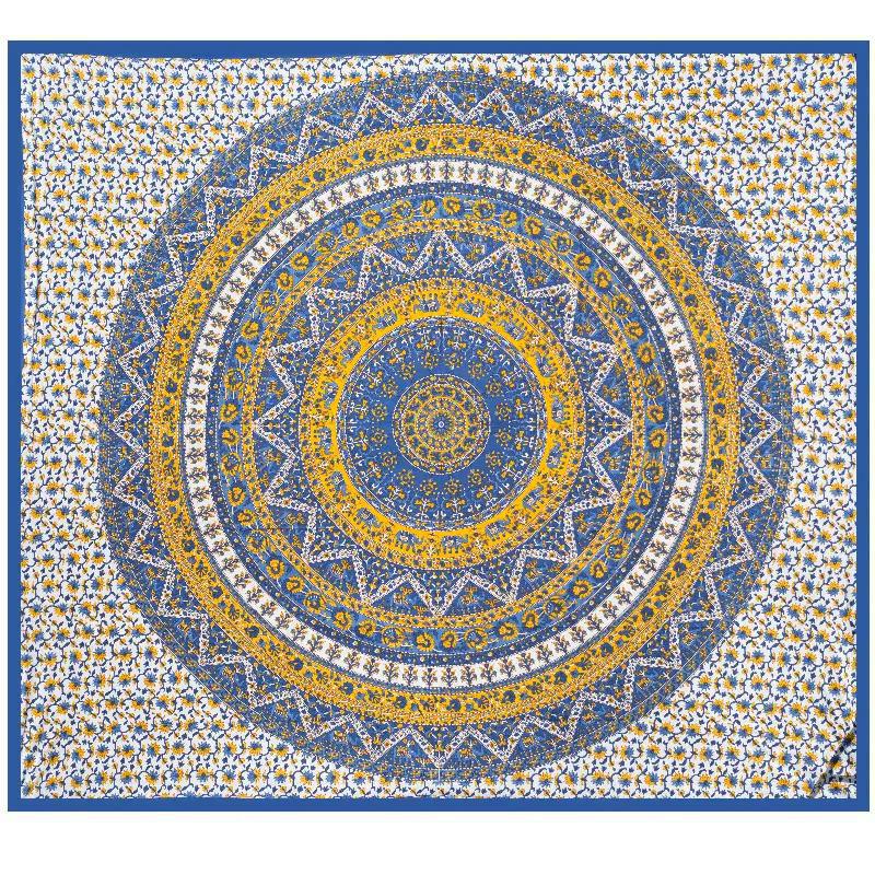Blue Elephant Mandala