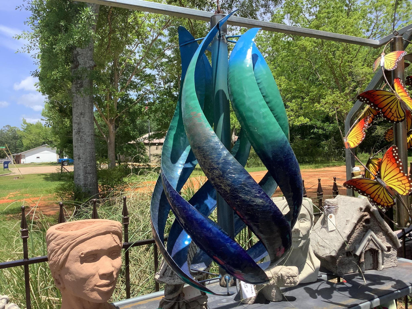 Metal Yard Art