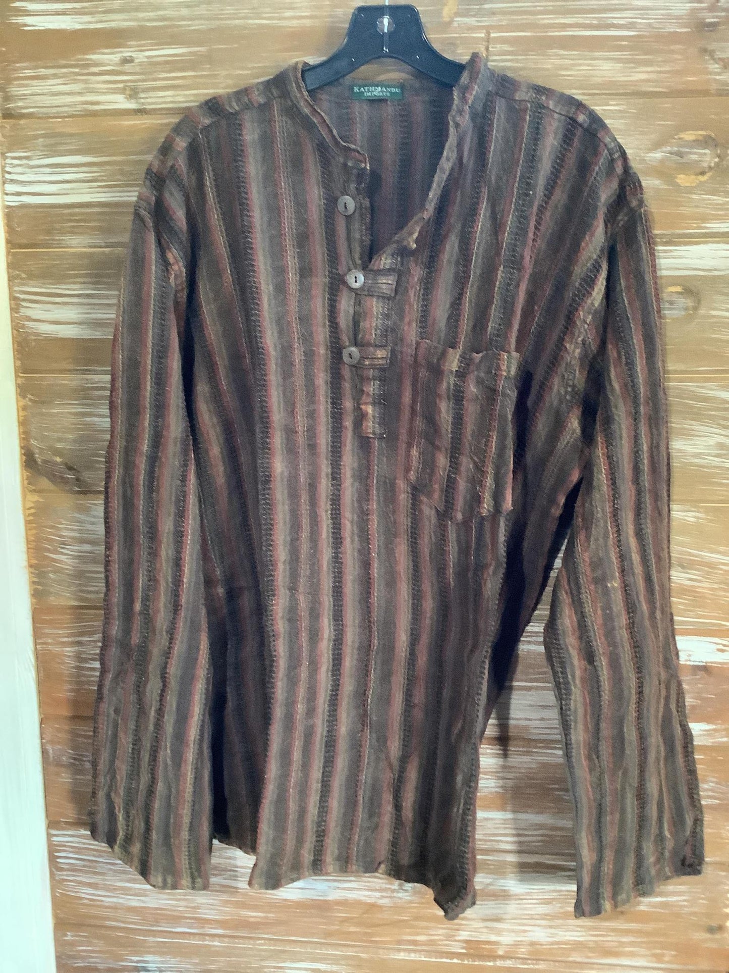 Men’s Long Sleeve Cotton Shirt