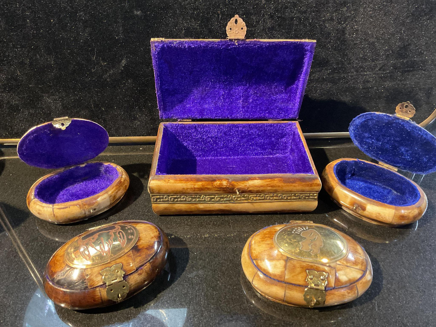 Bone & Brass Boxes