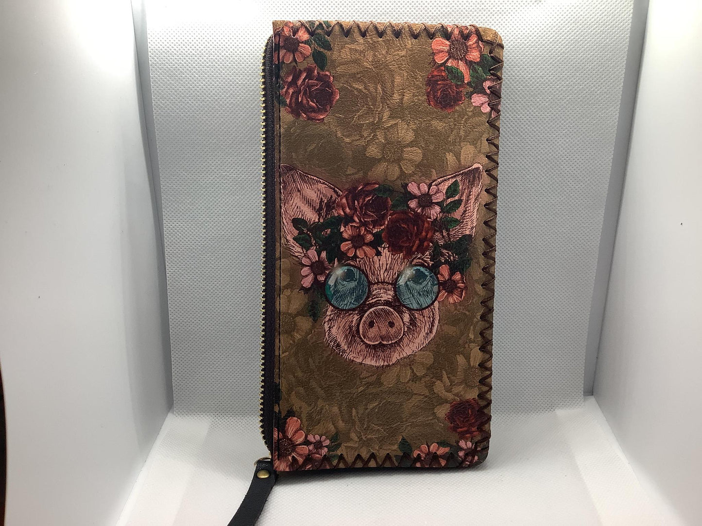 Hand Stitched Wrist Wallet