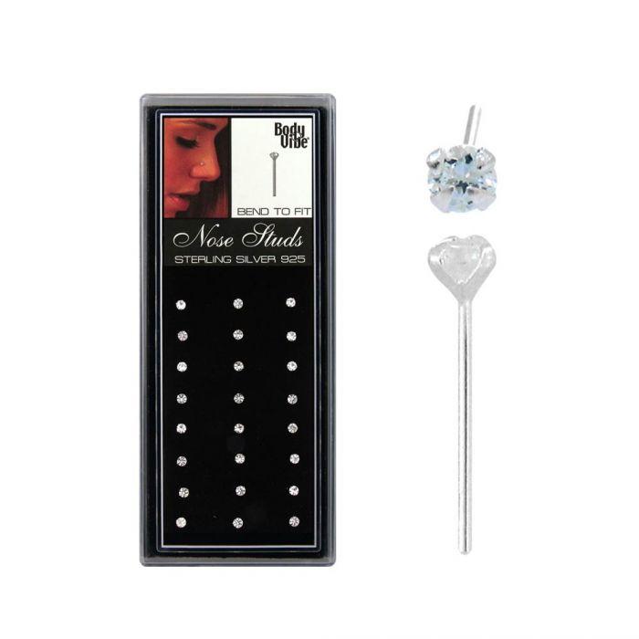 nose jewelry "pins"