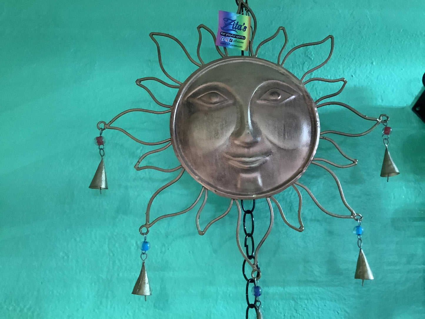 Iron Bell Hanging Sun Chime