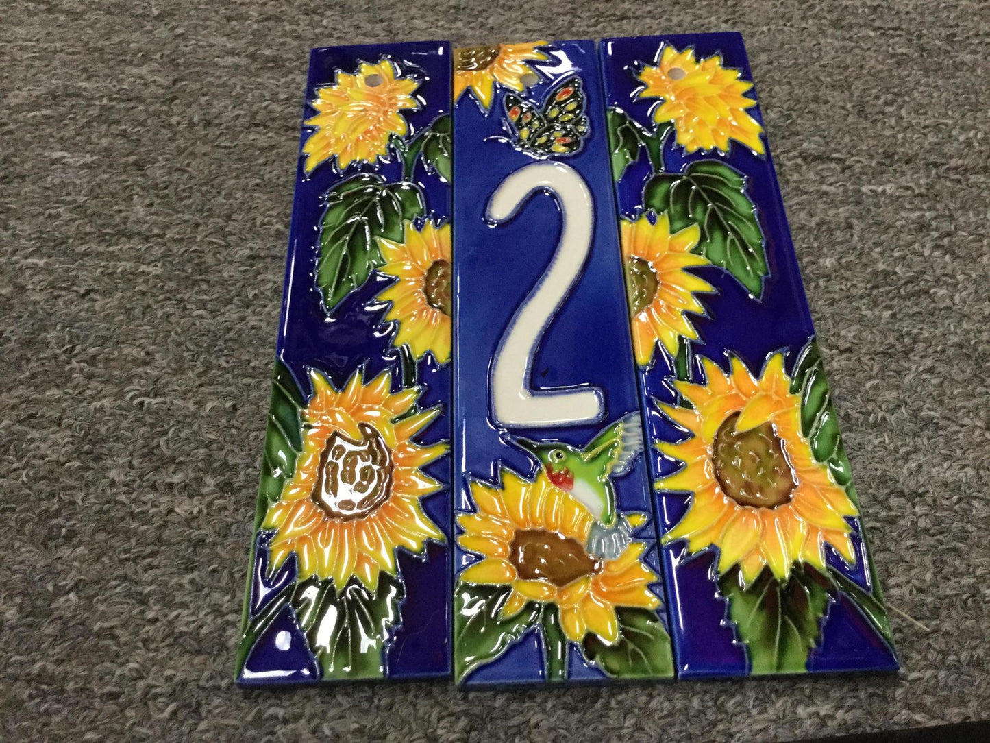 En Vogue House Numbers Blue