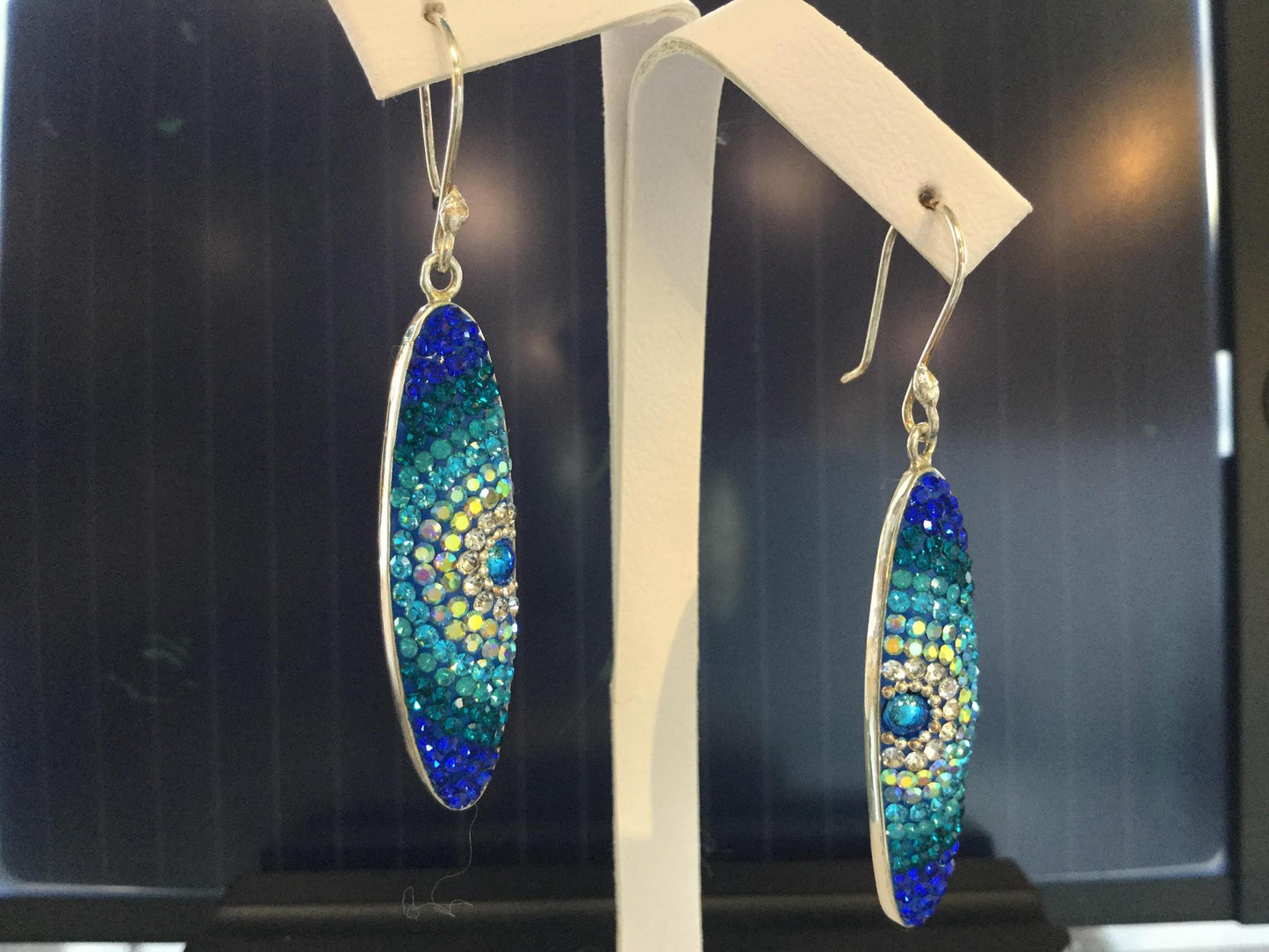 Mosaico Sterling Silver Earrings **USE DROPDOWN MENU FOR PRICES AND ORDERING**