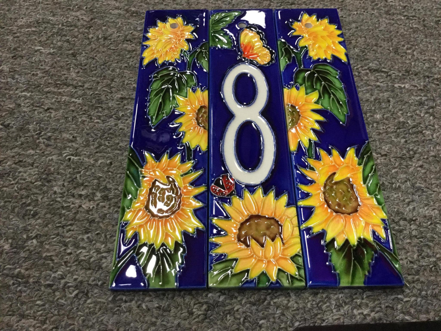 En Vogue House Numbers Blue