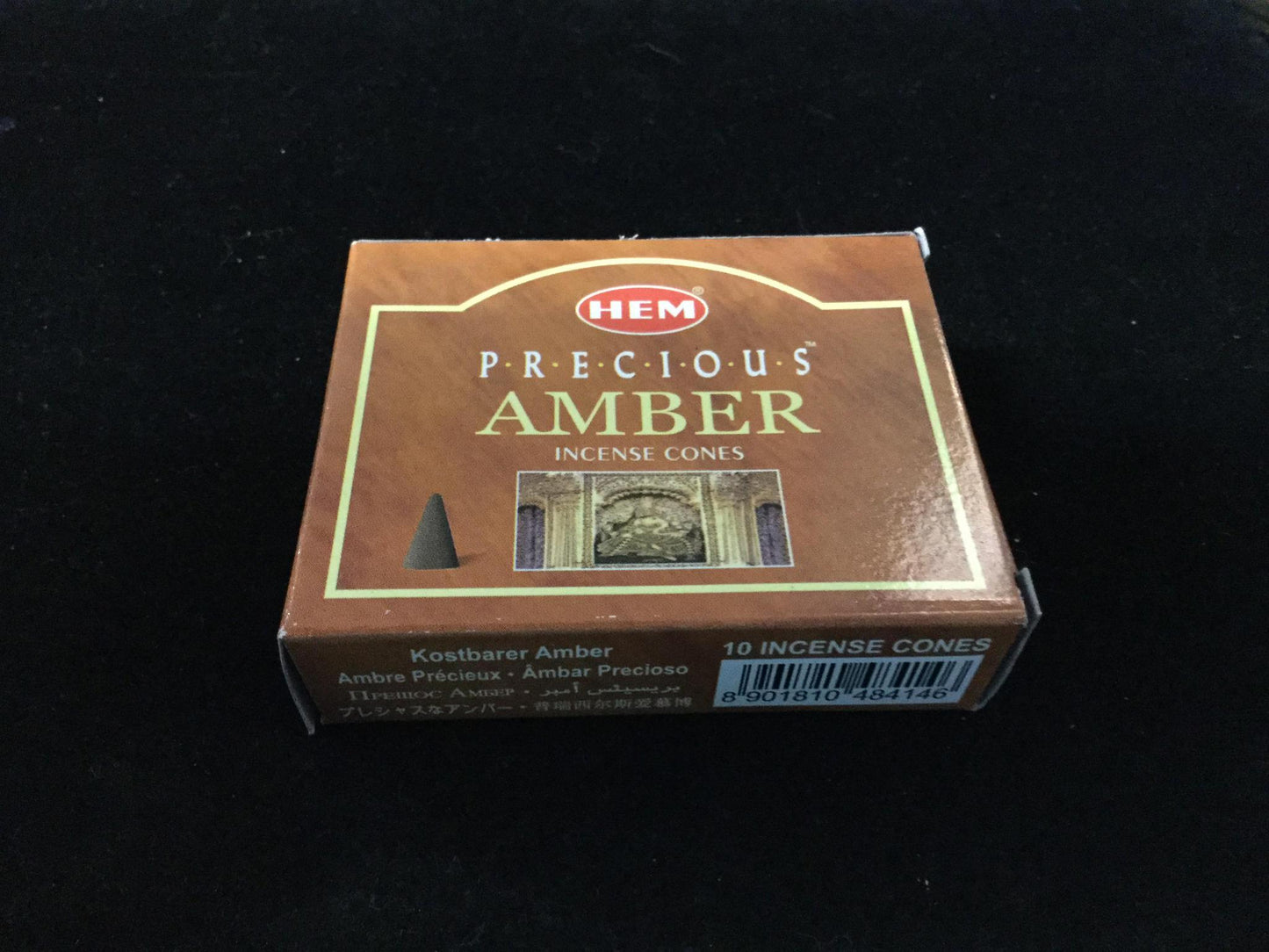 Precious Amber Cones 10 ct.