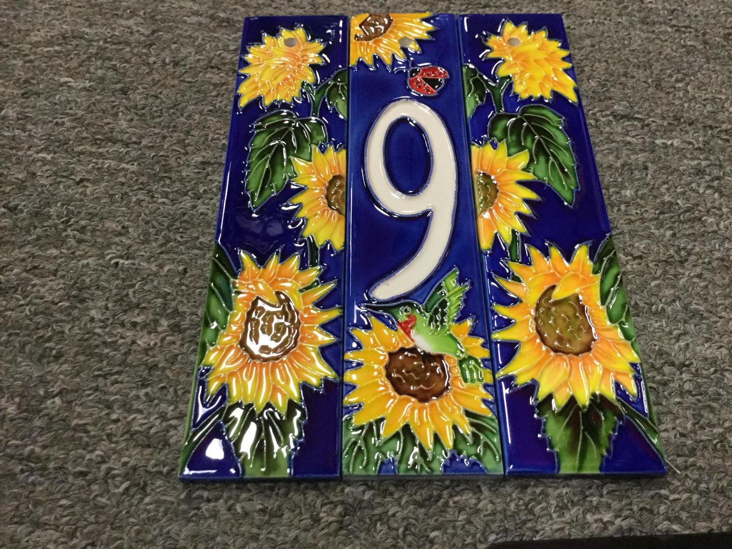 En Vogue House Numbers Blue