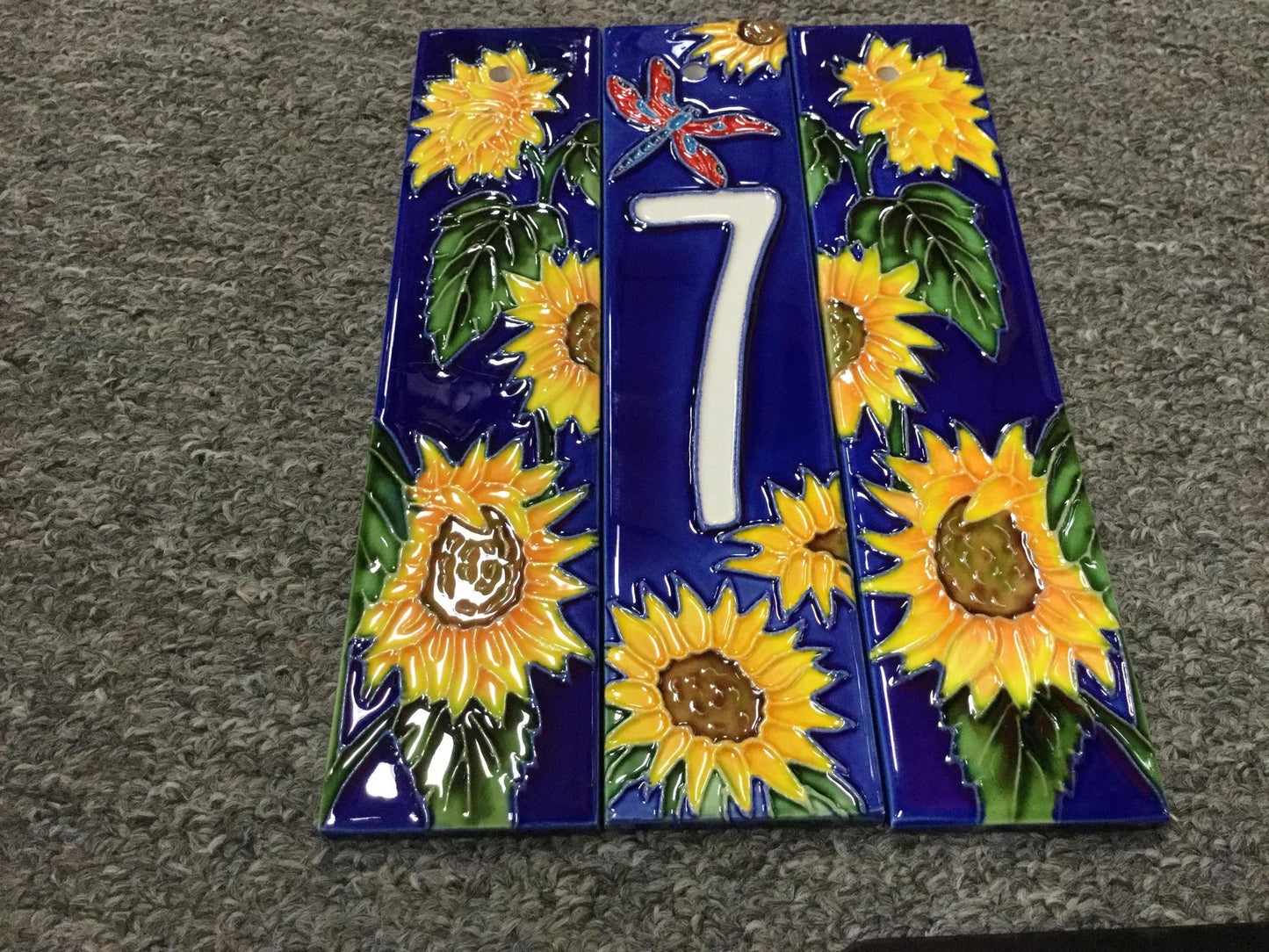 En Vogue House Numbers Blue