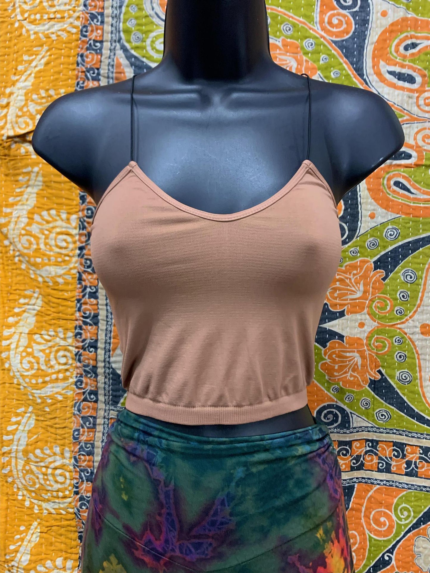 Skinny Strap Cropped Cami (See 9 Colors)