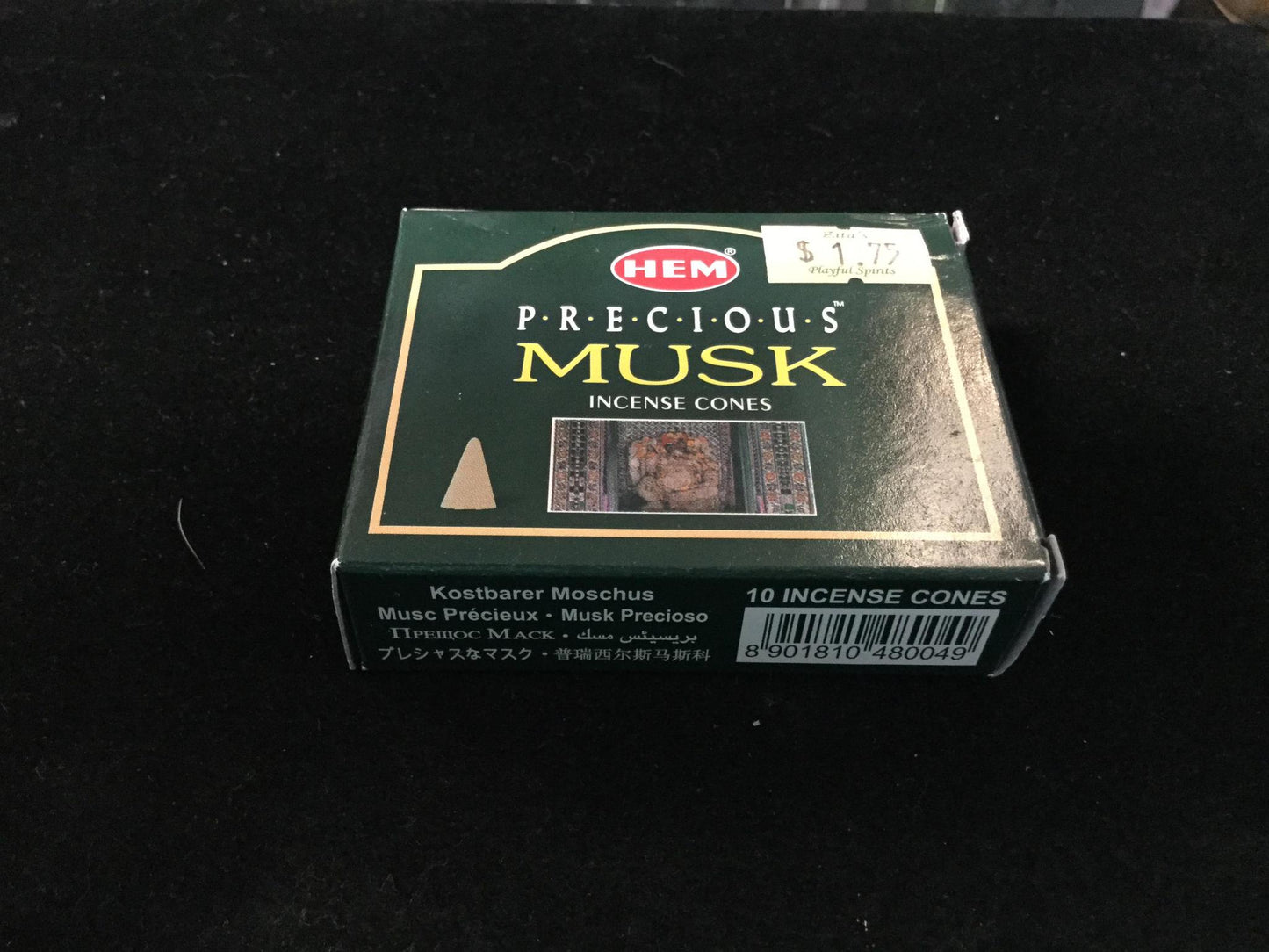 Hem Prescious Musk Cones 10 ct.