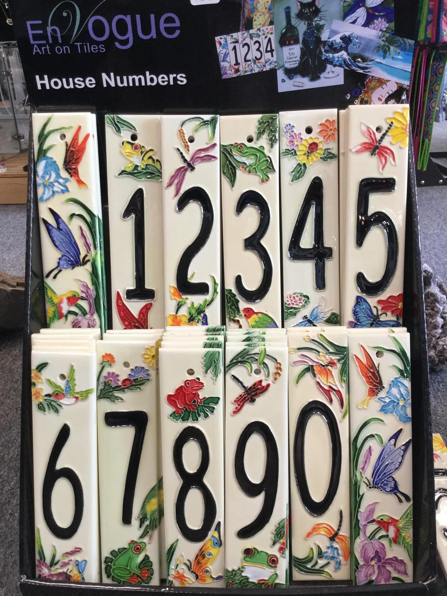 En Vogue House Numbers White